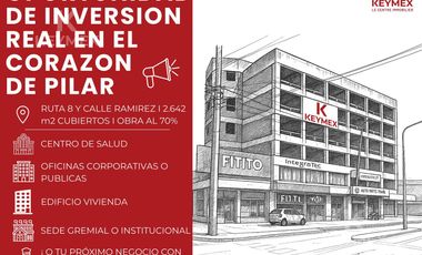 EDIFICIO EN VENTA - PILAR CENTRO - RUTA 8