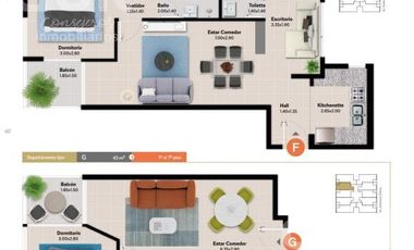 Departamento de 1.5 dormitorios a la venta en Nueva Cordoba