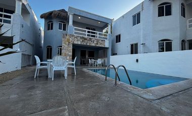 VILLA FRENTE AL MAR EN SAN BRUNO, COSTA ESMERALDA, YUCATÁN