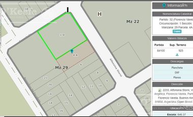 NAVE INDUSTRIAL EN VENTA- FCIO. VARELA