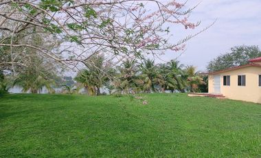 CASA EN VENTA FRENTE AL RIO, TUXPAN, VERACRUZ.