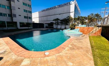 Departaento en renta en Veracruz Torre San Sebatían Boca del Río