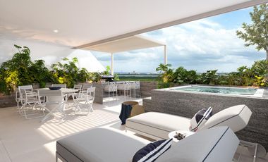 GARDEN HOUSE, 2 REC, CANCUN, ESPECTACULARES VISTAS A LA LAGUNA