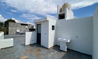 Casa con Doble Altura y Roof Garden en Privada | Ideal para Familias A 10 Min del Centro de Tlaxcala