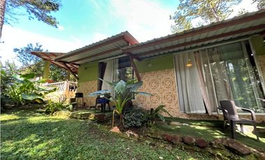 SE VENDE  FINCA CON 4 CABAÑAS Y 2 CASAS EN CERRO AZUL DE 1055M