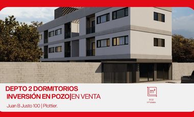 DPTO EN VENTA 2 DORMIS CON COCHERA| PLOTTIER