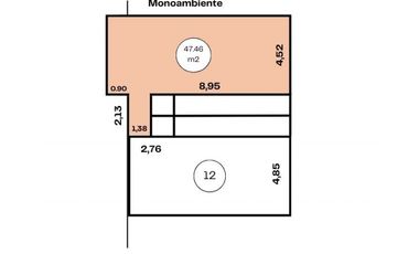 VENTA*alquilado* DEPARTAMENTO 1 DORMITORIO- 2do- PUERTO MADRYN
