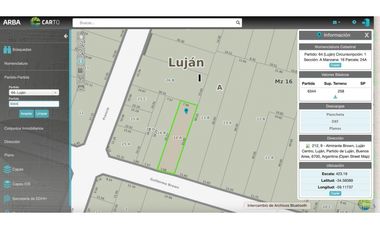 Venta Lote -Ideal Desarrollo - Centro Luján