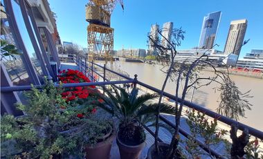 LOFT CON BALCON TERRAZA VISTA AL DIQUE - PUERTO MADERO