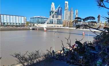 LOFT CON BALCON TERRAZA VISTA AL DIQUE - PUERTO MADERO