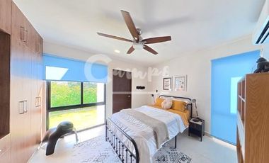 Casa de 2 piso, 4 recamaras en privada en Cholul Yucatan  Preventa abril 2026