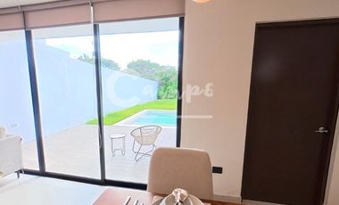 Casa de 2 piso, 4 recamaras en privada en Cholul Yucatan  Preventa marzo 2026