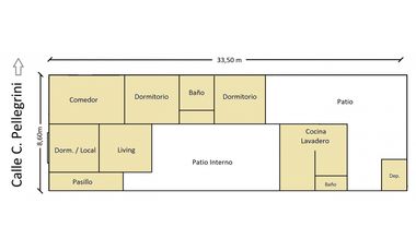 Casa - Pellegrini N° 1545