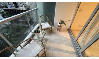 Dos ambientes en pleno recoleta amoblado en alquiler