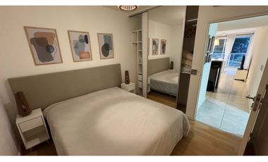 Dos ambientes en pleno recoleta amoblado en alquiler