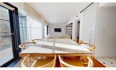 Departamento disponible en Alquiler en Las Cañitas c/cochera Amoblado