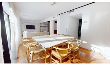 Departamento disponible en Alquiler en Las Cañitas c/cochera Amoblado