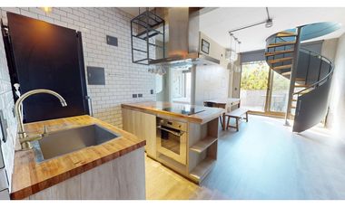 Venta Dos Ambientes tipo duplex con terraza propia Palermo Hollywood