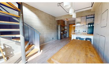 Venta Dos Ambientes tipo duplex con terraza propia Palermo Hollywood