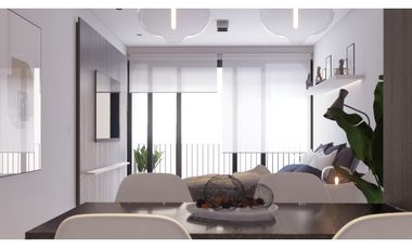 Monoambiente a estrenar con balcón en Parque chas - 38mt2 - Amenities