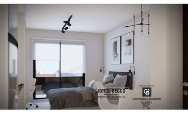 Monoambiente a estrenar con balcón en Parque chas - 38mt2 - Amenities
