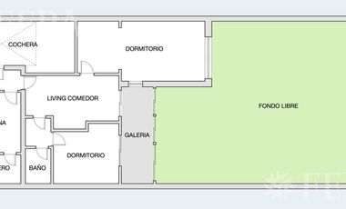 Venta casa 3 ambientes con cochera en Don Bosco