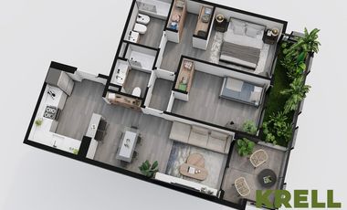 Departamento Monoambiente divisible en Venta en Almagro