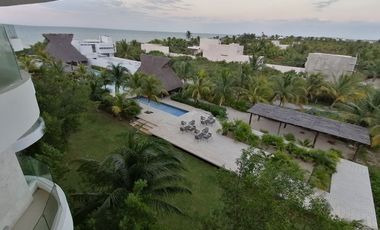 DEPARTAMENTO EN VENTA PLAYA MERIDA, 3 RECÁMARAS. TOTALMENTE AMUEBLADO