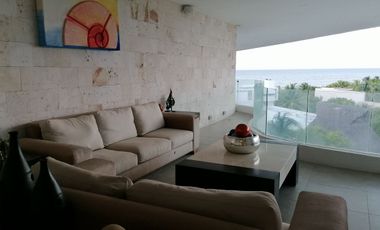 DEPARTAMENTO EN VENTA PLAYA MERIDA, 3 RECÁMARAS. TOTALMENTE AMUEBLADO