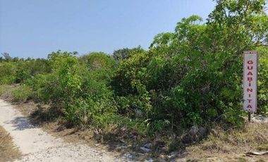 TERRENO DE PLAYA EN VENTA MERIDA DZEMUL YUCATAN