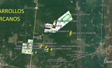 TERRENO  MACROLOTE EN VENTA YUCATAN RUSTICO PARA INVERSION EN SINANCHE