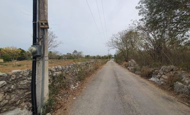 TERRENO EN VENTA CONKAL MERIDA YUCATAN