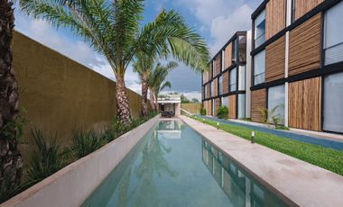 DEPARTAMENTO EN RENTA AMUEBLADO MERIDA 2 RECAMARAS Y AMENIDADES