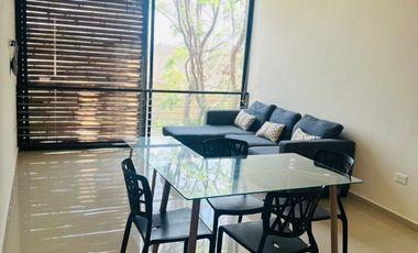 DEPARTAMENTO EN RENTA AMUEBLADO MERIDA 2 RECAMARAS Y AMENIDADES