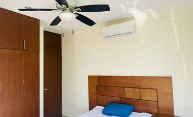 DEPARTAMENTO EN RENTA AMUEBLADO MERIDA 2 RECAMARAS Y AMENIDADES