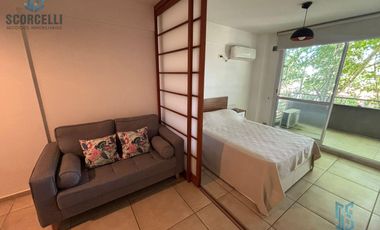 Temporal Amoblado con Balcón Frente / Sup 37 m2, Muy luminoso!! Parque Chas