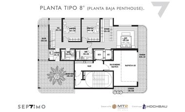 VENTA Departamento en pozo penthouse con 3 cocheras Quilmes Centro