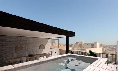 Oficina en planta baja con Patio Rosario centro