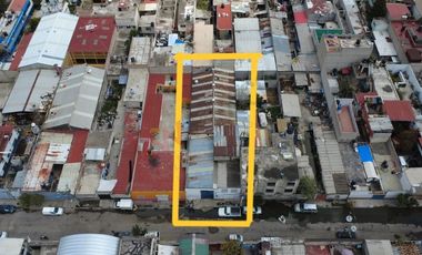 VENTA BODEGA COMERCIAL, SE VENDE COMO TERRENO 560 m2 CON USO DE SUELO, EN GRANJAS GPE, ECATEPEC DE MORELOS, EDO DE MEX.