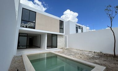 Casa en venta en Temozón Norte Mérida, Privada Temozón 39