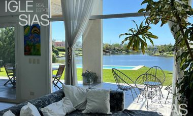 Casa en alquiler  al lago en Los Alisos, Nordelta