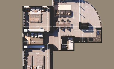 DEPTO 3 AMB VENTA SAN BERNARDO JANO VI PARRILLA BALCON