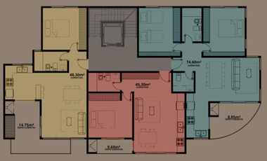 DEPTO 3 AMB VENTA SAN BERNARDO JANO VI PARRILLA BALCON