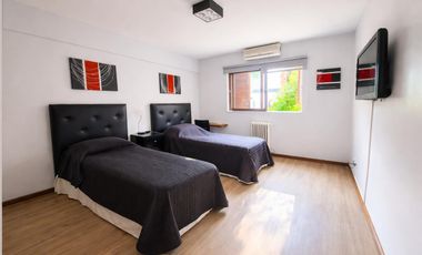 Dto alquiler 3 amb con muebles Marina del sol, con cochera, parrilla, vista al rio!