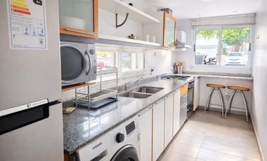 Dto alquiler 3 amb con muebles Marina del sol, con cochera, parrilla, vista al rio!