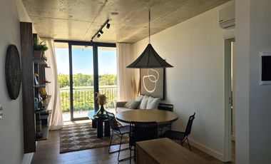 Departamento en Terrazas de Santa María, 2 ambientes con balcón y cochera