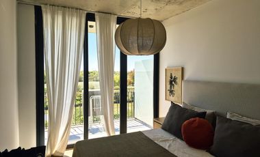 Departamento en Terrazas de Santa María, 2 ambientes con balcón y cochera