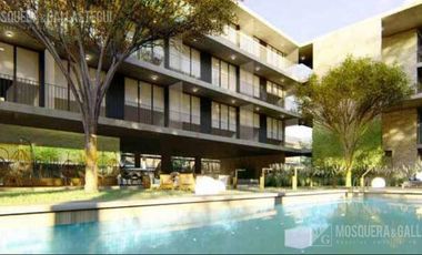 Departamento en Terrazas de Santa María, 2 ambientes con balcón y cochera