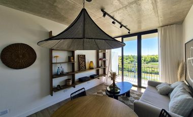Departamento en Terrazas de Santa María, 2 ambientes con balcón y cochera