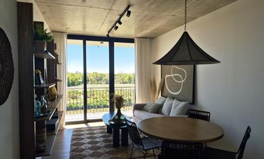 Departamento en Terrazas de Santa María, 2 ambientes con balcón y cochera